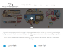 Tablet Screenshot of mammalfish.com